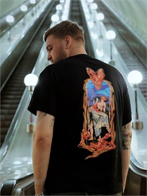 Футболка - Расскажи мне о любви black 10164